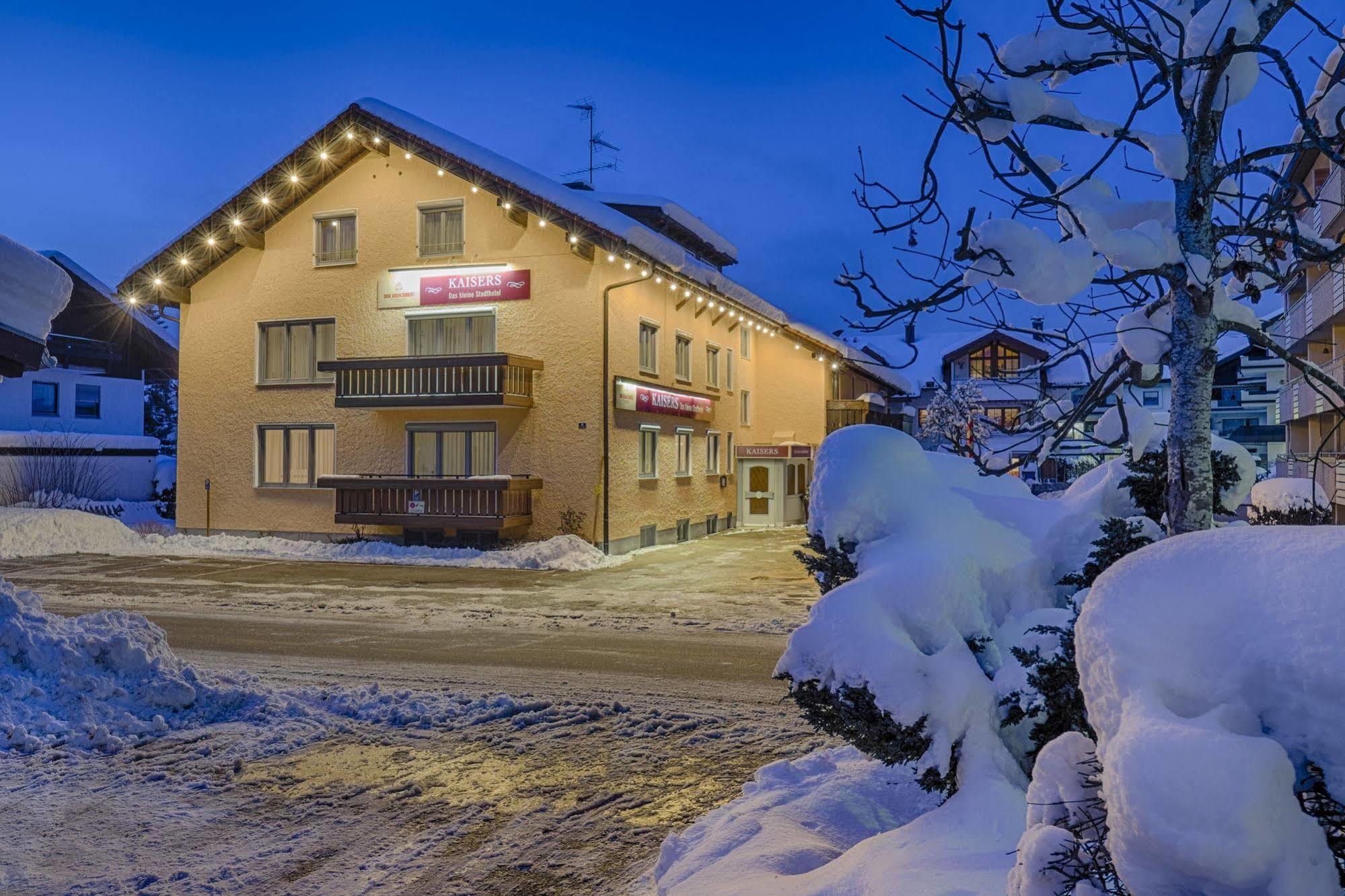 Kaisers Das Kleine Stadthotel Sonthofen Exteriér fotografie