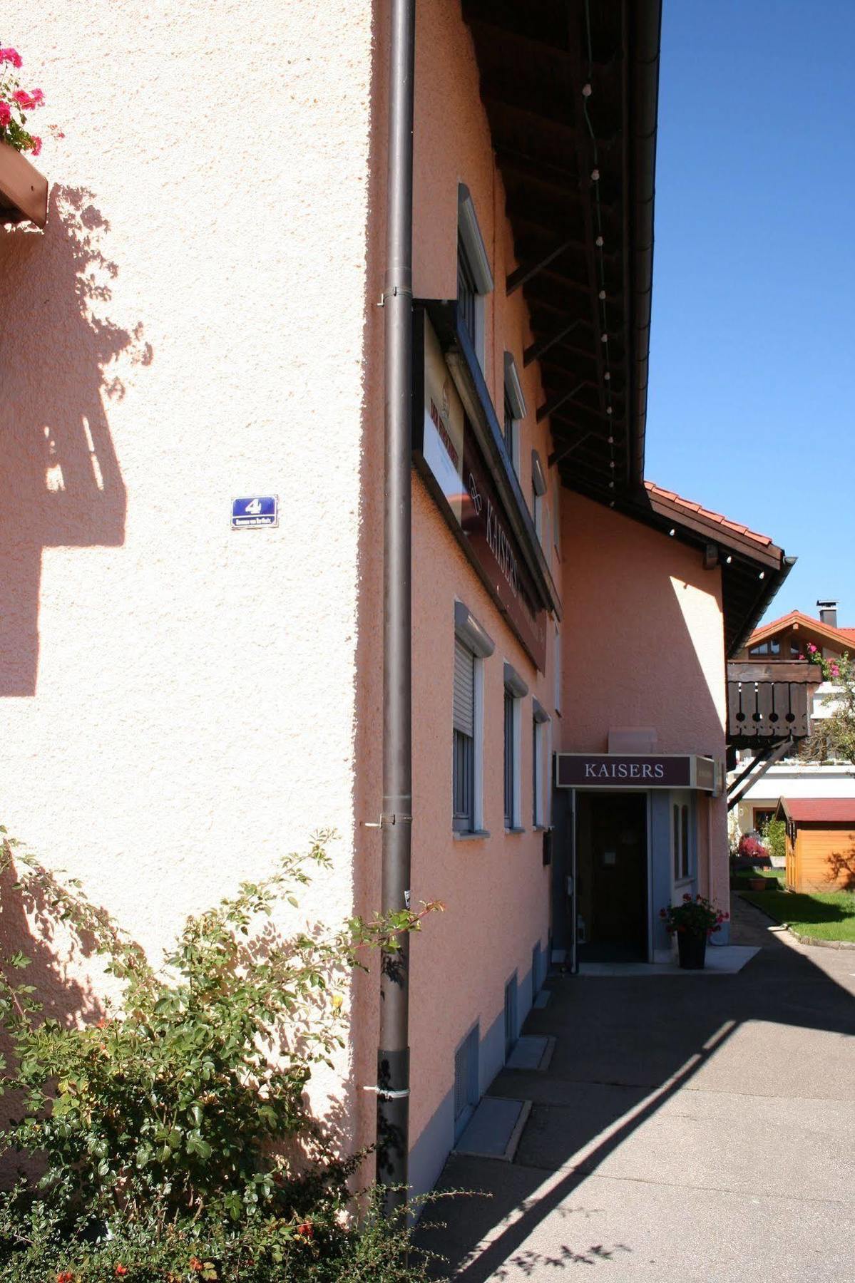 Kaisers Das Kleine Stadthotel Sonthofen Exteriér fotografie